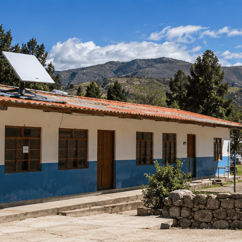 Conectividad satelital para sedes remotas